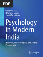 Psychology in Modern India