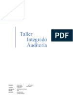 Taller Integrado AuditorÃ - A Avances Semana 3 y 4