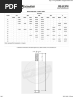 Anchor Bolt Size and Dimensions Chart | PDF | Mechanical Engineering ...