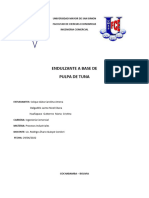 Informe - Proyecto Endulzante A Base de Tuna - Casa de Calidad QFD