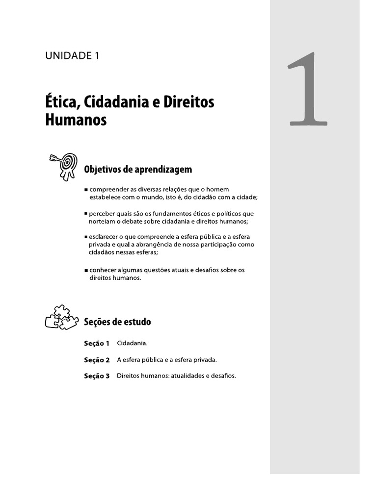 Texto - Ética, Cidadania e Direitos Humanos | PDF