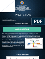 Unidad II. Proteínas. Bioquímica para Medicina