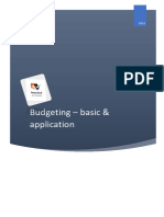 Budgeting - Basic & Aplication