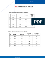 Informe de Segunda Ley de Newton