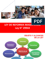 Ley 29944, Ley de Reforma Magisterial
