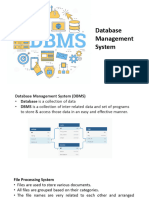 Chapter 5 - Database Management System