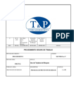 17 Uso de Tarjeta de Bloqueo