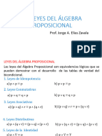 Las Leyes Del Álgebra Proposicional