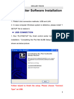 Plotter Software Installation