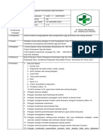 SOP PENANGANAN PENCABUTAN GIGI PERMANEN Fix