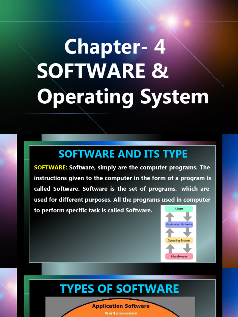 Basic Software Definition and Concepts DPT | PDF