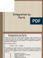 Lesson 6 Integration by Parts