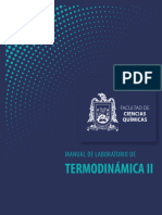 Manual de Laboratorio de Termodinámica II 2023-II