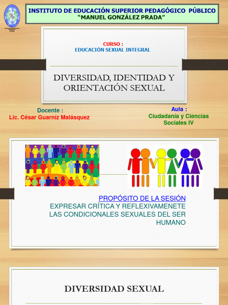 Diversidad, Identidad y Orientación Sexual | PDF | Identidad de género ...