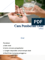 Cara Pemberian Obat