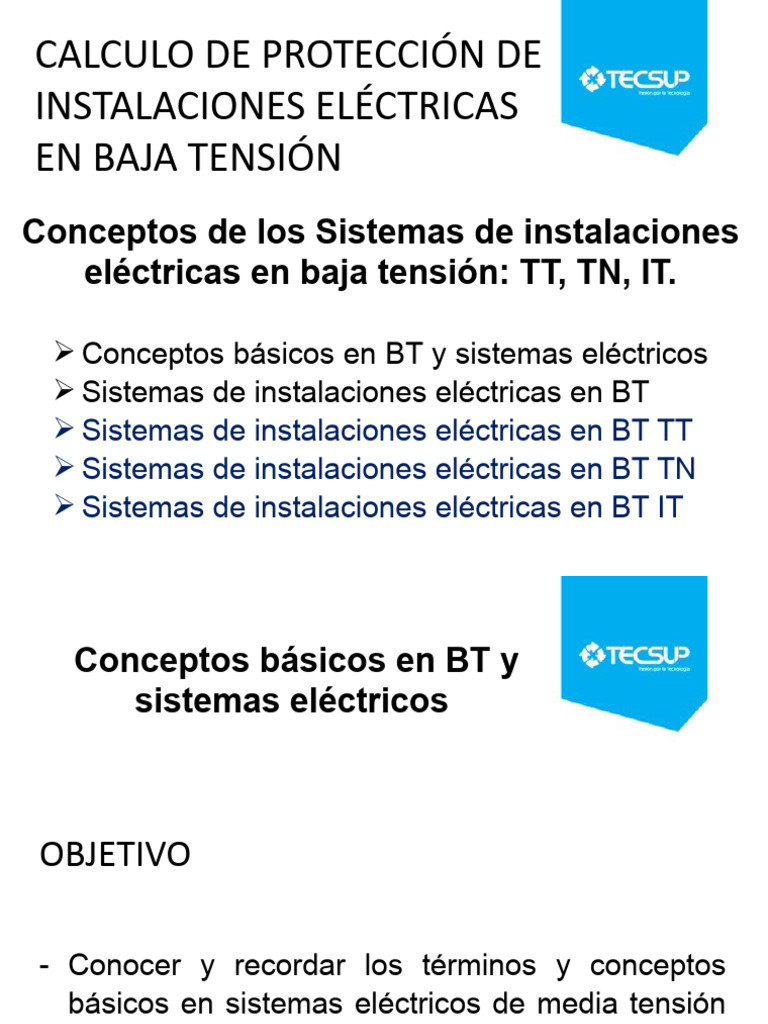 Calculo de Proteccion en BT | PDF | Relé | Cantidad