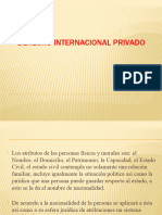Principios Derecho Internacional Privado