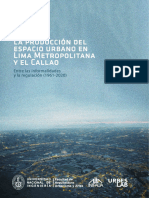La Produccion Del Espacio Urbano en Lima
