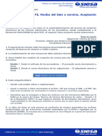 Comunicado N°4 - Acuse de Recibo de FE Recibo Del Bien o Servicio Aceptación Expresa o Rechazo