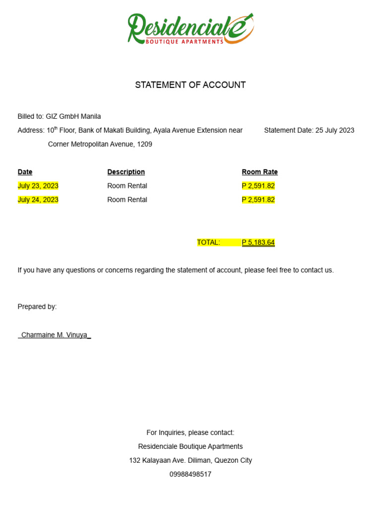 Hotel Soa Example | PDF