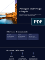 Portuguese in Portugal and Angola