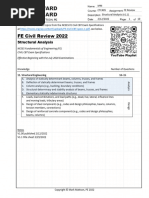 FE Structural Analysis 2022