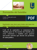 Prevención Del Suicidio