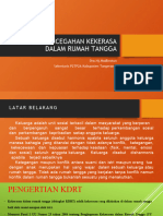 Sosialisasi Pencegahan Kekerasa Dalam Rumah Tangga