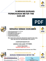 Panduan Permohonan Meter TNB Dan Air