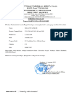 Surat Keterangan Nomor: B/64273/UN38.I.1/TU.00.09/2023