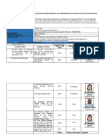 Receipt of Collection and Deposits and Preparation of Report of Collections and Deposits