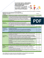 25 Trabajo Remoto - 2do Sec - Ficha de Reflexion de Los Aprendizajes