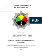 Tugas Makalah Mata Kuliah Aplikom