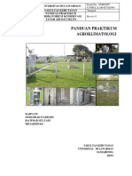 Panduan Praktikum Agroklimatologi PDF