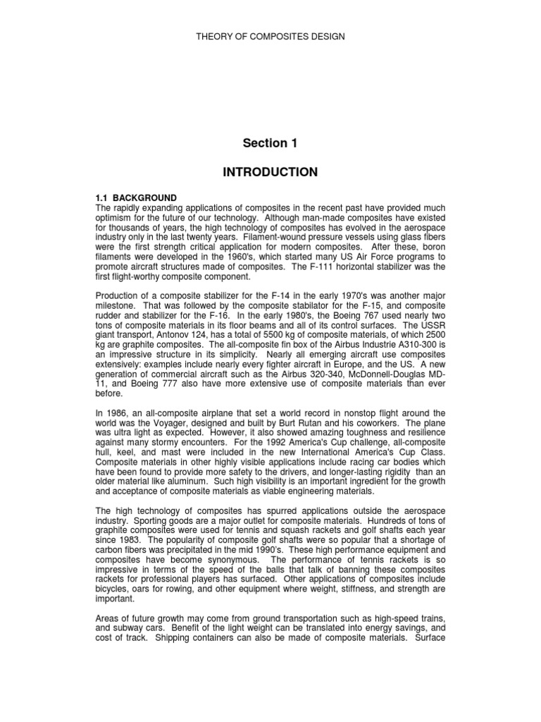 Composite Design and Theory | PDF | Stress (Mechanics) | Bending