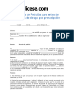 Derecho de Peticion Retiro de Centrales Riesgo Prescripcion (1)