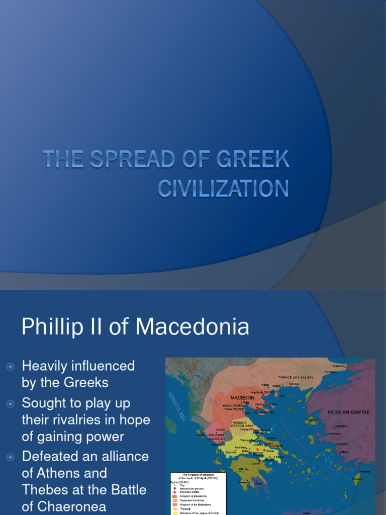 4 The Spread of Greek Civilization PDF