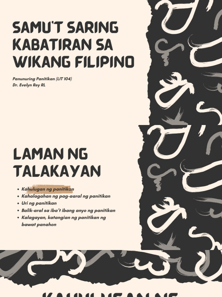 Kahulugan NG Panitikan | PDF