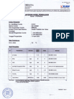 Laporan Hasil Pengajuan Air Limbah 13 April 2023