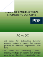 bREVIEW OF BASIC ELECTRICAL ENGINEERING CONCEPTS AC