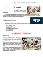 1-LITERATURA Prehispánica - Epocas - División - 2022