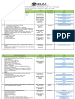 Cronograma de Aulas - HABILITAÇÃO - PED e ADM III