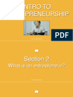 Intro To Entrepreneurship