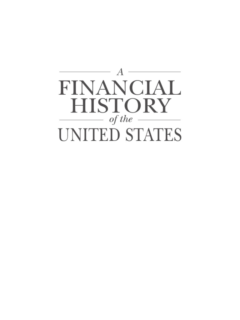 A Financial History of The United States | PDF | Securities (Finance) | New  York Stock Exchange
