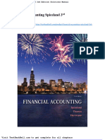 Financial Accounting Spiceland 3rd Edition Solutions Manual