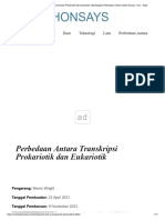 Perbedaan Transkripsi Prokariotik Dan Eukariotik - Bandingkan Perbedaan Antara Istilah Serupa - Ilmu - 2022