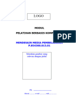 Bukti 7a MODUL PELATIHAN BERBASIS KOMPETENSI