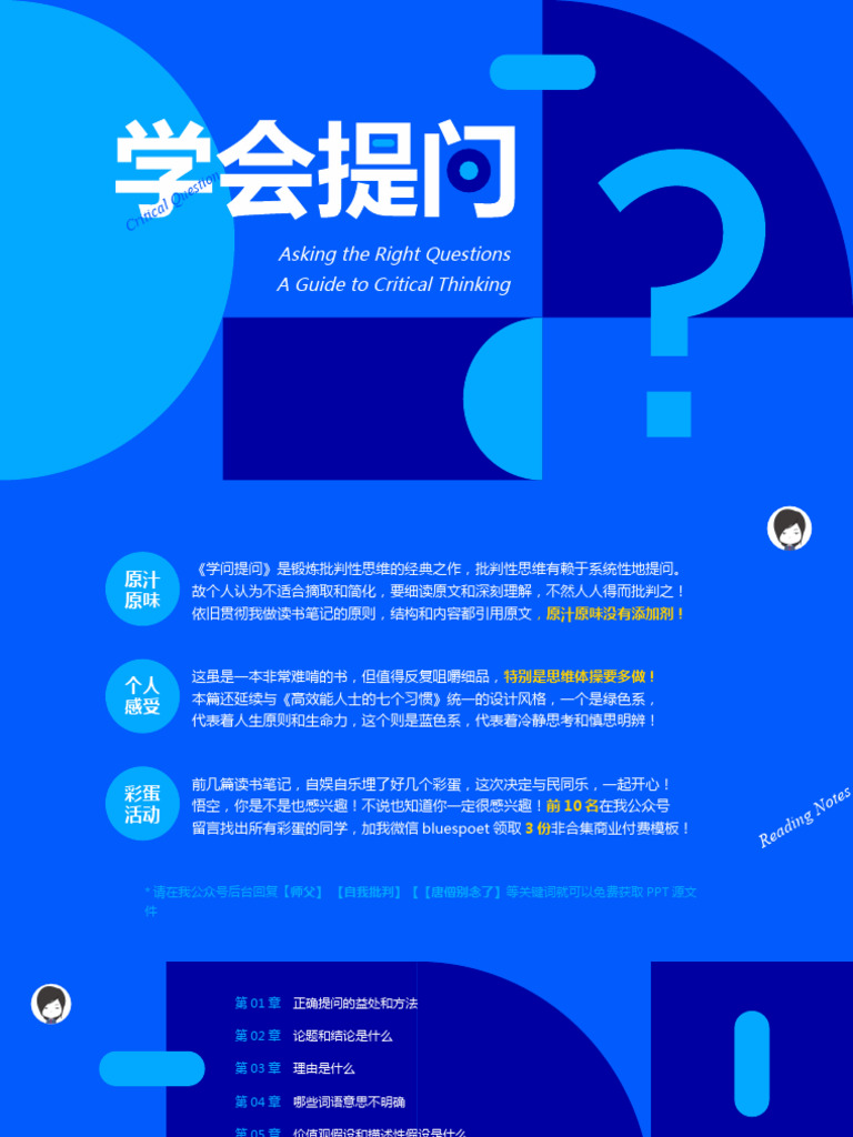 200页PPT《学会提问》 | PDF