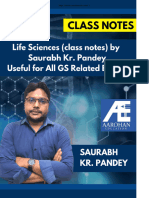 Life Sciences (Class Notes) by Saurabh KR - 20853699 - 2023 - 08!09!23 - 11
