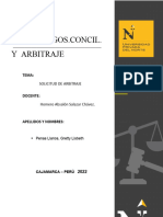 Solicitud de Arbitraje